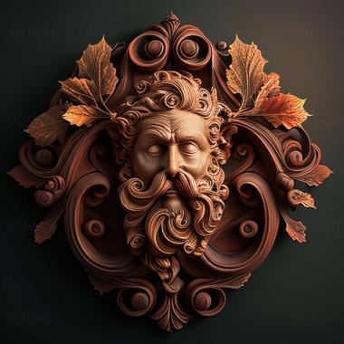 3D model baroque (STL)